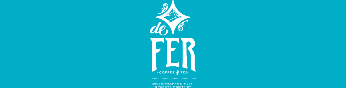 De Fer Coffee & Tea banner