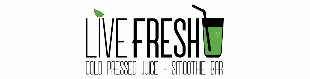 Live Fresh Cold Pressed Juice + Smoothie Bar banner
